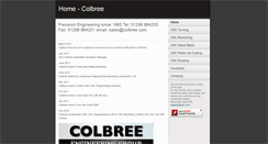 Desktop Screenshot of colbreegroup.com